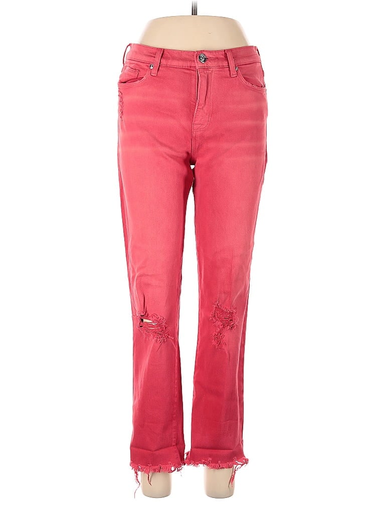 Pre-owned Hudson Casual Pants In Pink
