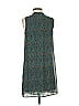 DR2 100% Polyester Paisley Teal Casual Dress Size XS - photo 2