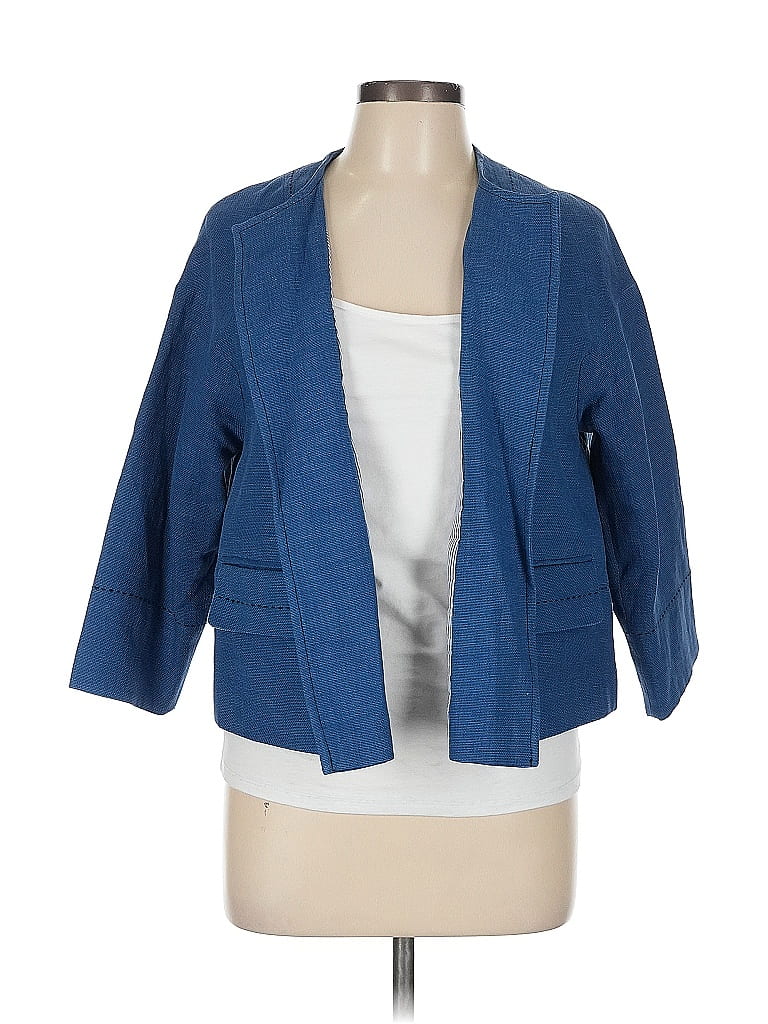 Click to view more detailed imagery on our partner's website Pre-owned Gerard Darel Blazer Jacket In Blue