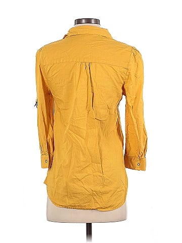 Fei 3/4 Sleeve Button-Down Shirt (view 2)