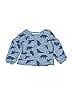 Emily and Oliver 100% Cotton Blue Pullover Sweater 9-12 MO / 12 MO - photo 1