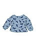 Emily and Oliver 100% Cotton Blue Pullover Sweater 9-12 MO / 12 MO - photo 2