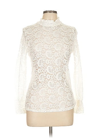 Allegra K Long Sleeve Blouse (view 1)