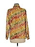 BFA Classics 100% Polyester Print Gold Long Sleeve Blouse Size M (petite) - photo 2