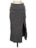 FP One 100% Cotton Gray Casual Skirt Size S - photo 1