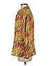 BFA Classics 100% Polyester Print Gold Long Sleeve Blouse Size M (petite) - photo 5