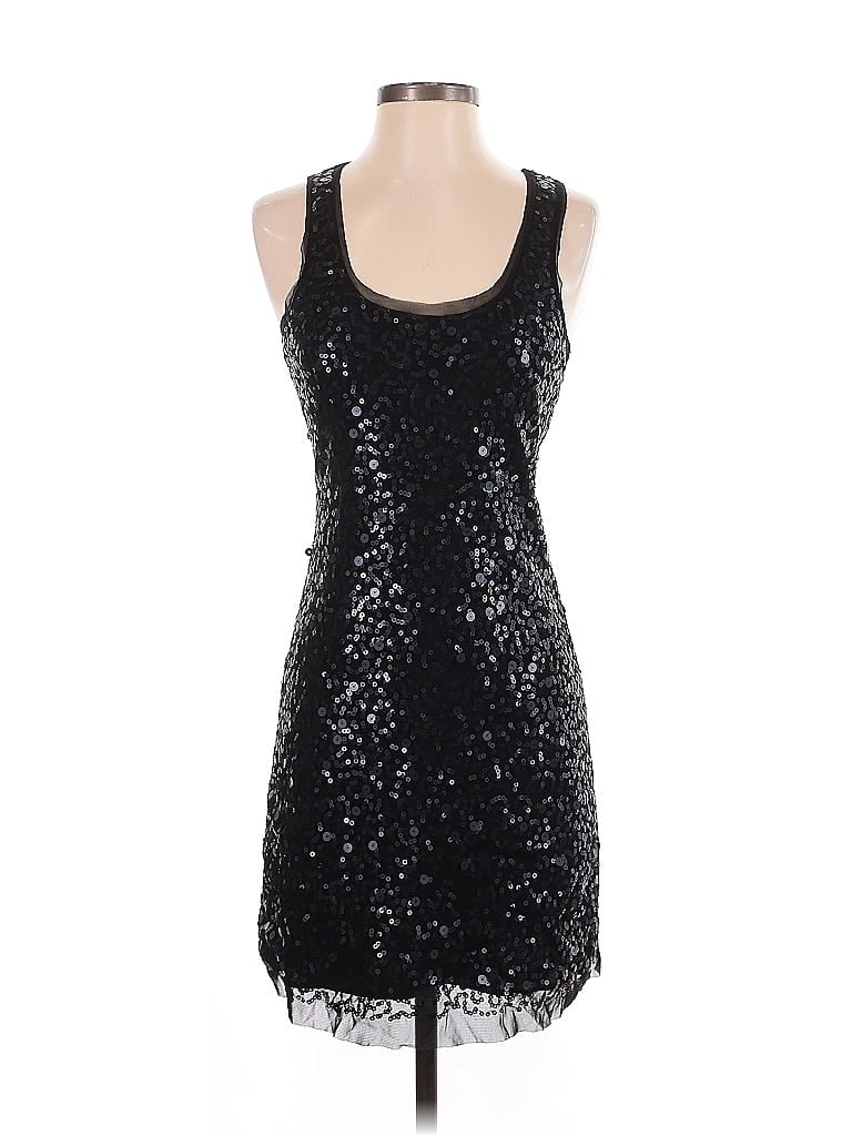 Pre-owned Max Studio Cocktail Dress In Black