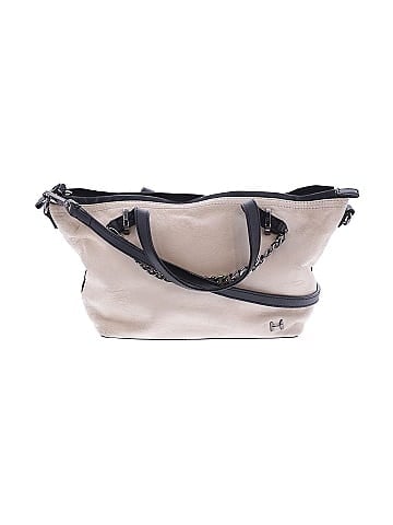 Halston Heritage Leather Satchel (view 1)