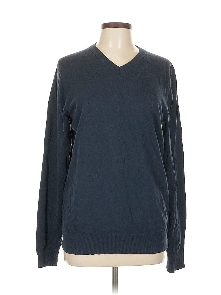 Pre-owned Old Navy Pullover Sweater In Blue