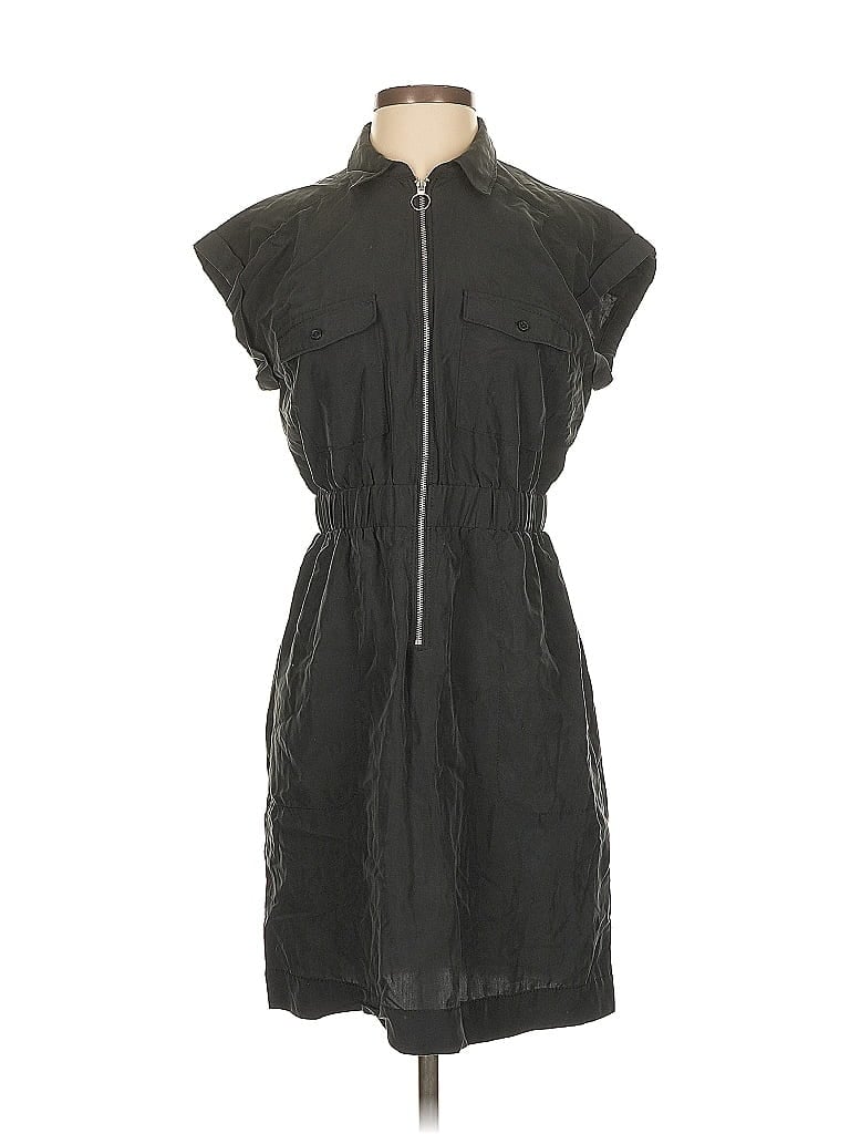 Pre-owned Express Casual Dress In Gray