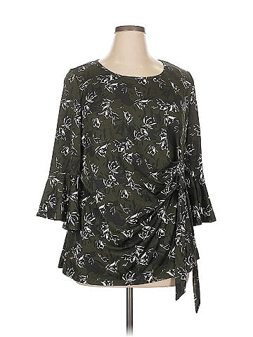 Avenue 3/4 Sleeve Blouse (view 1)