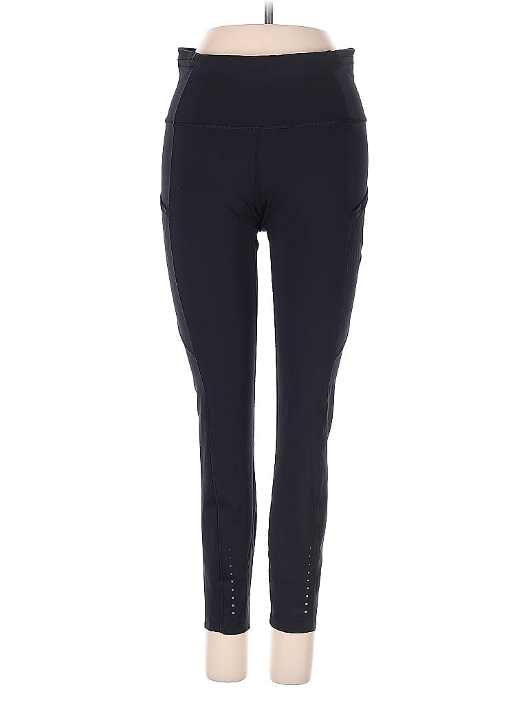 Pre-owned Lululemon Athletica Active Pants In Black