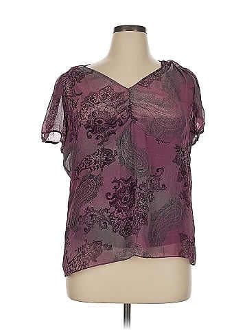 Daisy Fuentes Short Sleeve Blouse (view 1)