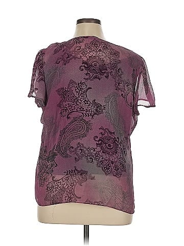 Daisy Fuentes Short Sleeve Blouse (view 2)