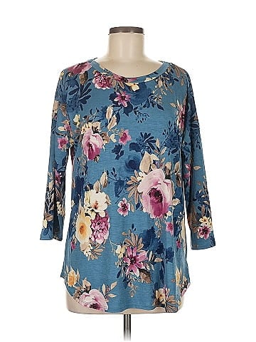 Dear Scarlett 3/4 Sleeve Blouse (view 1)