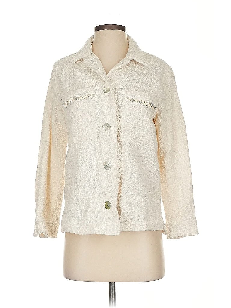 Pre-owned Zara Jacket In White