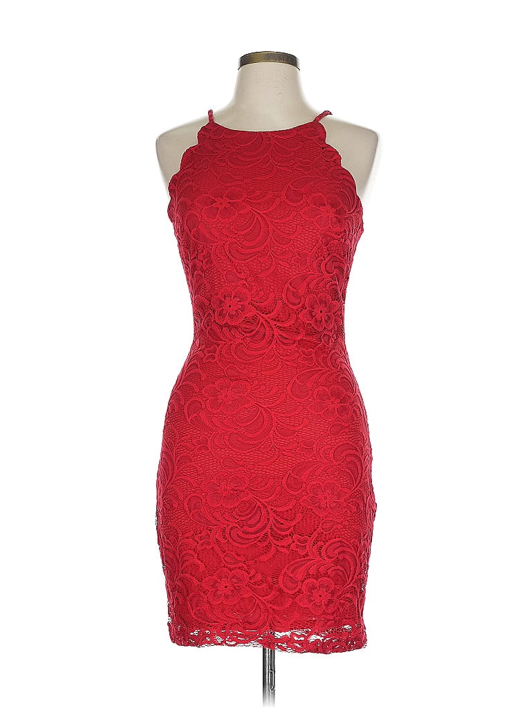 Click to view more detailed imagery on our partner's website Pre-owned By & By Cocktail Dress In Red