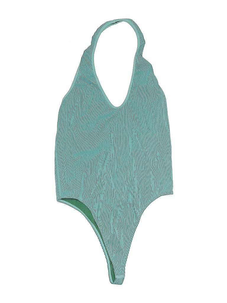 Pre-owned Wild Fable Bodysuit In Blue