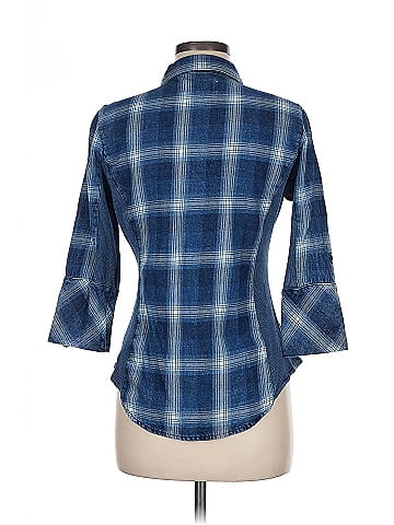 Ci Sono 3/4 Sleeve Button-Down Shirt (view 2)