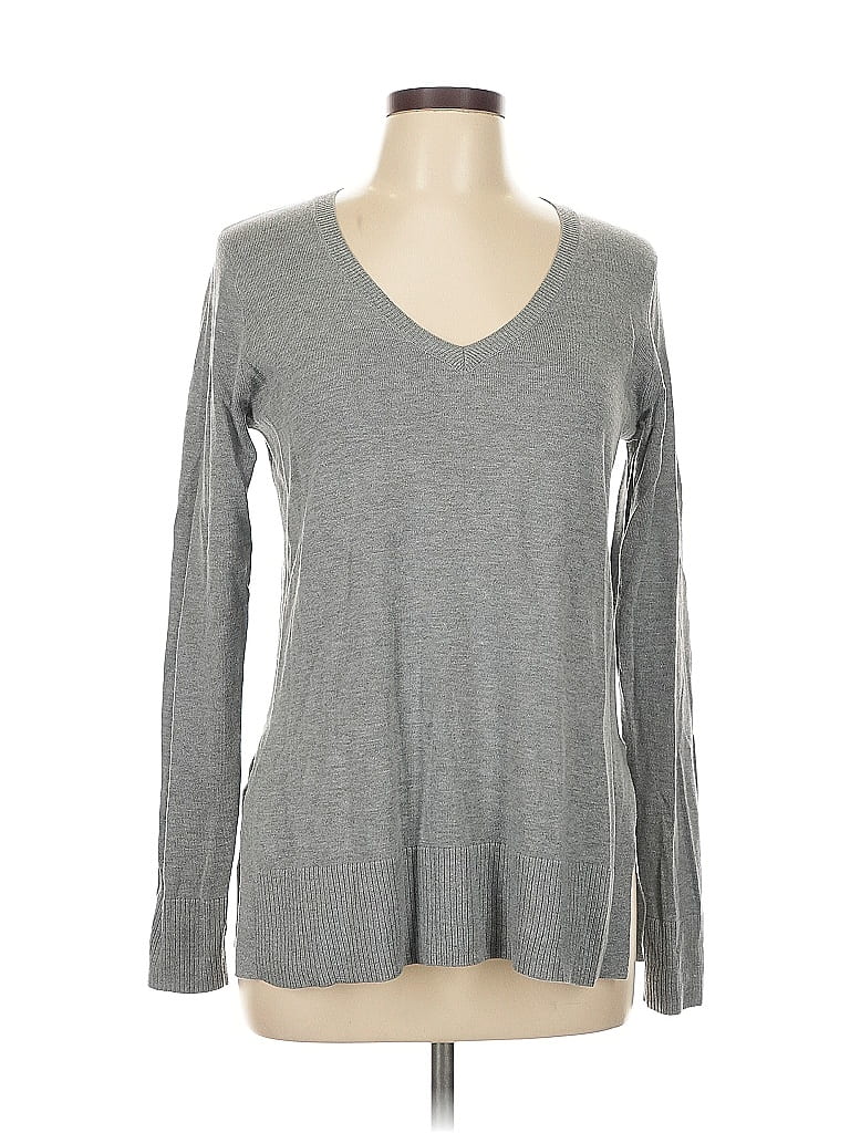 Pre-owned Lilla P Pullover Sweater In Gray