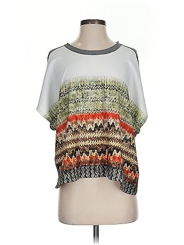 Zara W&B Collection Short Sleeve Top (view 1)