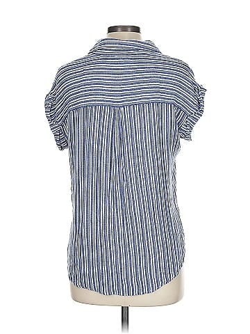 En Creme Short Sleeve Blouse (view 2)