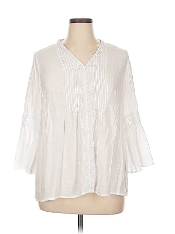 Counterparts 3/4 Sleeve Blouse (view 1)