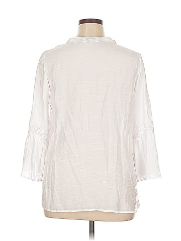 Counterparts 3/4 Sleeve Blouse (view 2)