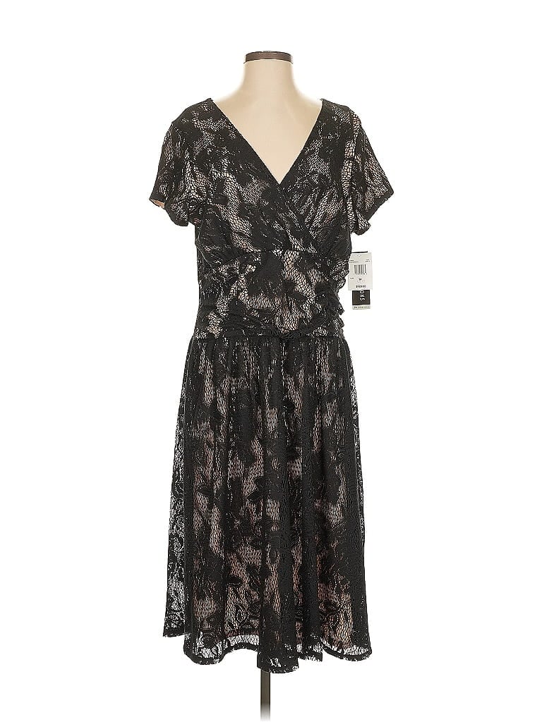 Perceptions Cocktail Dress In Black