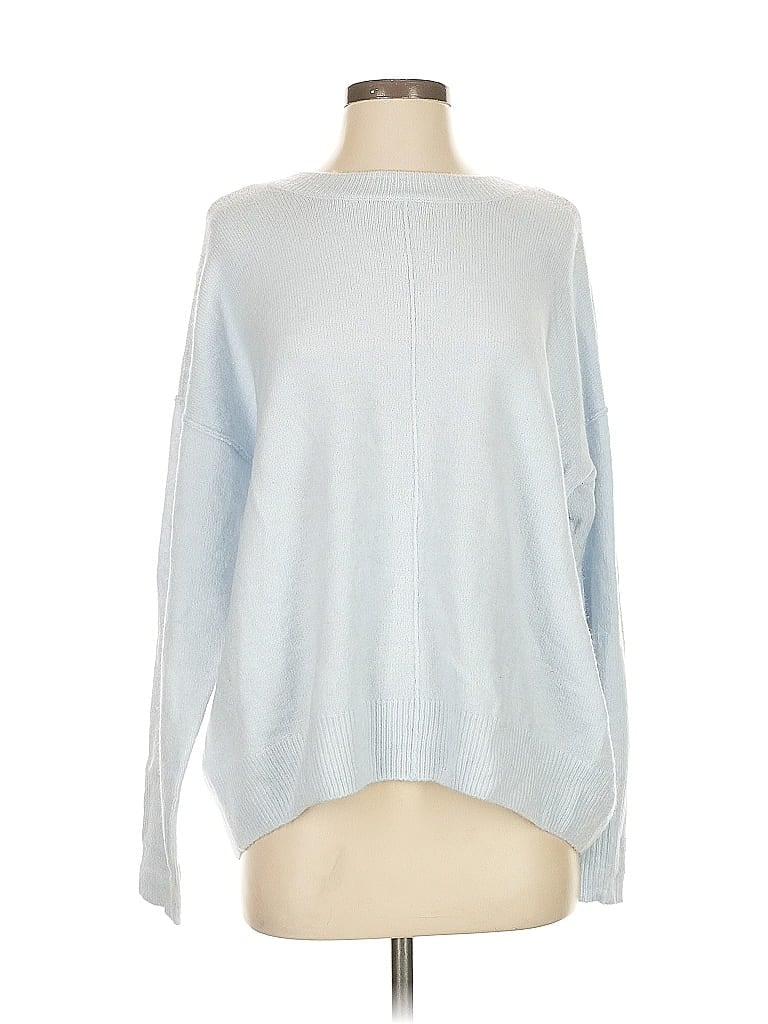 Pre-owned Vince Camuto Pullover Sweater In Blue