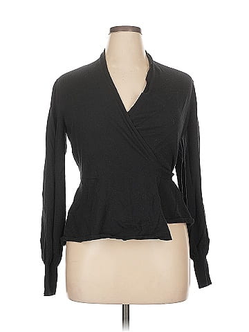 Eva Mendes by New York & Company Long Sleeve Top (view 1)