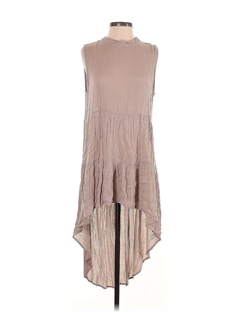 Pre-owned Assorted Brands Casual Dress In Brown