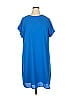 Mossimo 100% Polyester Solid Blue Casual Dress Size XL - photo 1
