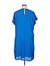 Mossimo 100% Polyester Solid Blue Casual Dress Size XL - photo 2