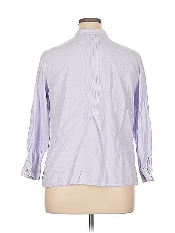 White Stag 3/4 Sleeve Button-Down Shirt (view 2)