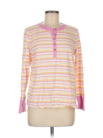 Candace Cameron Bure Long Sleeve Henley (view 1)