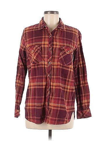 Volcom Long Sleeve Button-Down Shirt (view 1)