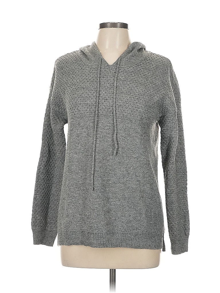 Pre-owned Aqua Pullover Sweater In Gray