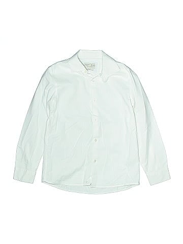 Zara Kids Long Sleeve Button-Down Shirt (view 1)