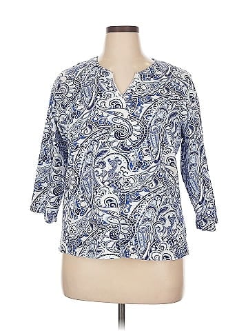 D&Co. 3/4 Sleeve Blouse (view 1)