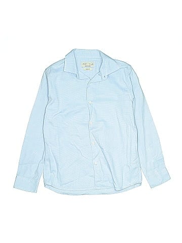 Zara Kids Long Sleeve Button-Down Shirt (view 1)