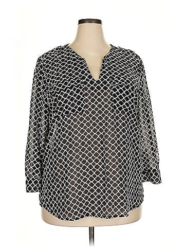 Gap Outlet 3/4 Sleeve Blouse (view 1)