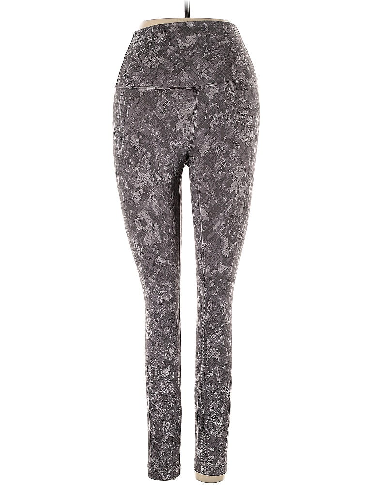Click to view more detailed imagery on our partner's website Pre-owned Lululemon Athletica Leggings In Gray