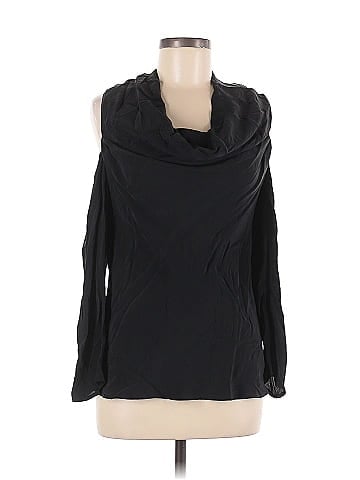 Aryn K. Long Sleeve Silk Top (view 1)
