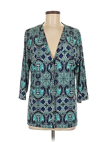 Easywear by Chico's 3/4 Sleeve Blouse (view 1)