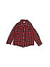 Crewcuts Outlet Plaid Red Long Sleeve Button-Down Shirt Size 3 - photo 1