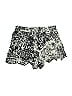 Matty M 100% Rayon Print Silver Shorts Size XS - photo 2