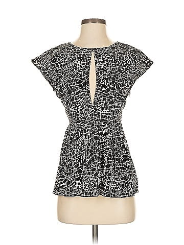 Alisha Levine Short Sleeve Silk Top (view 1)