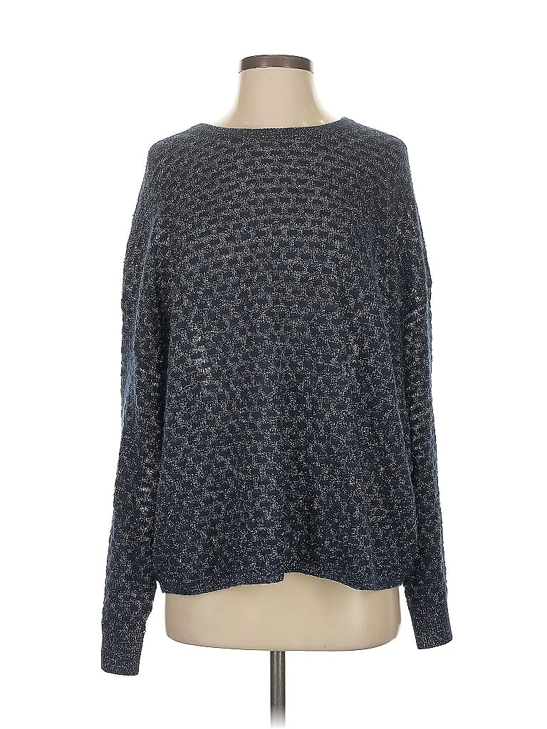 Pre-owned Babaton Pullover Sweater In Blue