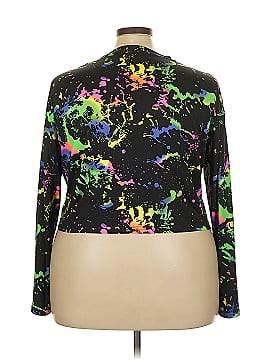 Shein Curve Long Sleeve T-Shirt (view 2)